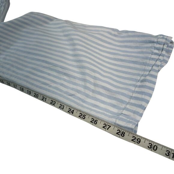 H&M Blue‎ and White Stripped Pajana Pants, Small - Picture 9 of 9